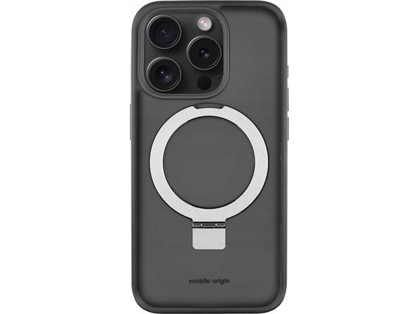 Mobile Origin Ringmag Case, Black - Iphone 15 Pro
