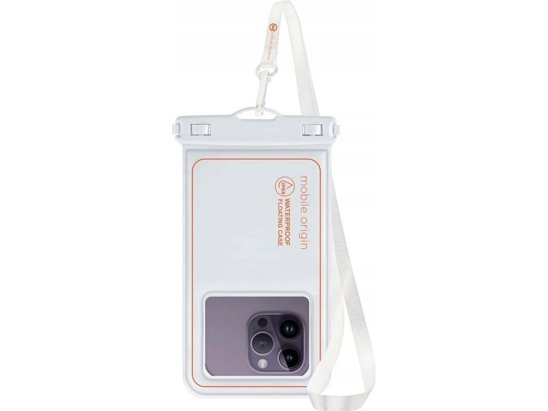 Mobile Origin Wasserfestes Etui 6,5" White/Orange