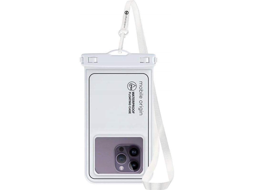 Mobile Origin Waterproof Floating Case 6 -5" - white/black