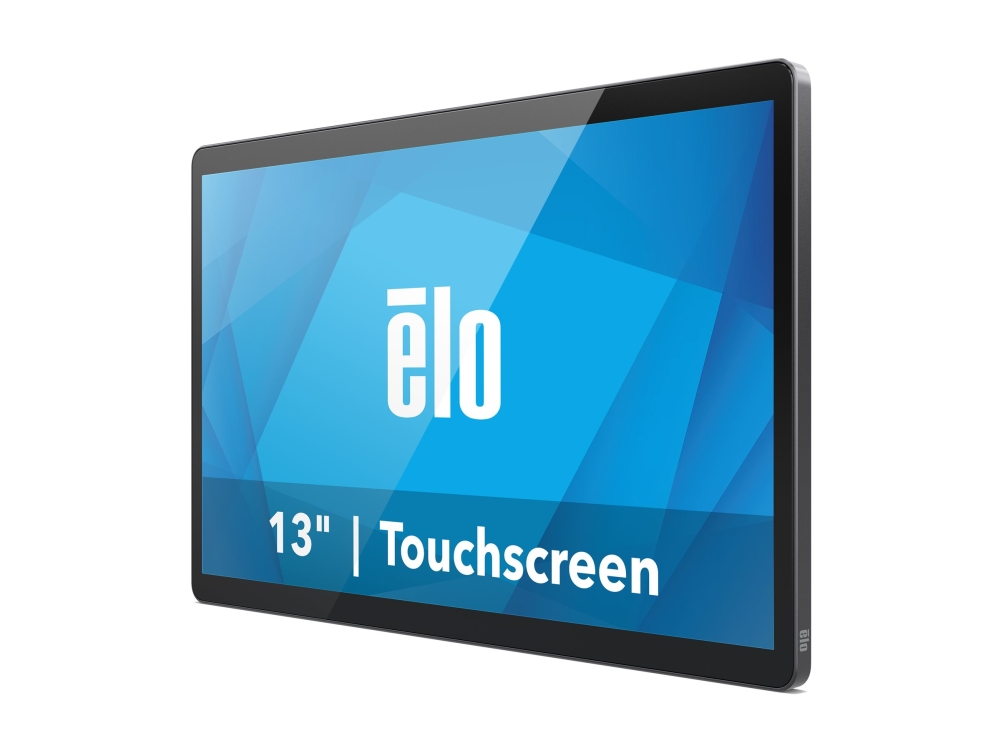 Elo 1304Ls - Lcd-Monitor - 13,3" - Touchscreen - 1920 X 1080 Full Hd (1080P) @ 60 Hz - 300 Cd/M² - 600:1 - 30 Ms - Usb-C - Lautsprecher - Dunkelgrau