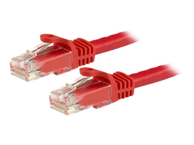 Startech.Com 0,5M Cat6 Snagless Rj45 Ethernet Netzwerkkabel - Rot, 0,5 M, Cat6, U/Utp (Utp), Rj-45, Rj-45