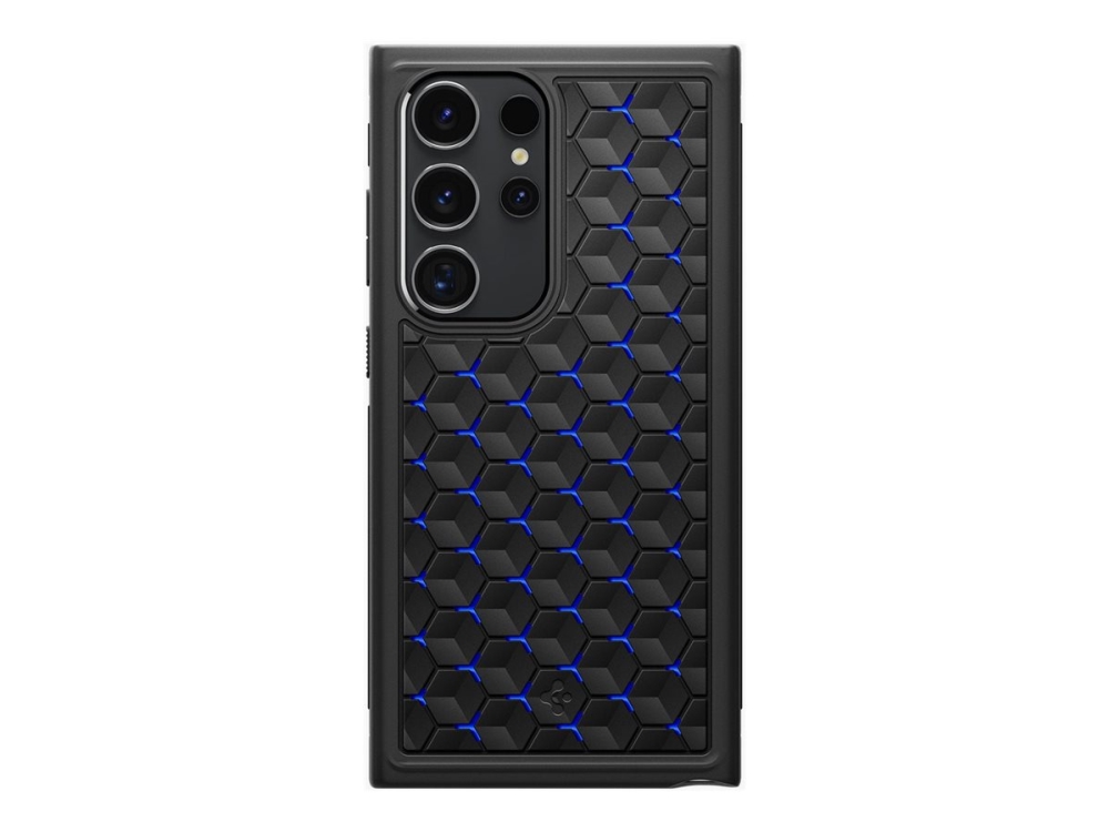 Spigen Cryo Armor - Bagsidecover Til Mobiltelefon - Polykarbonat, Grafit, Termoplastisk Polyuretan (Tpu), Silikoneplader - Cryo Blå - For Samsung Gal
