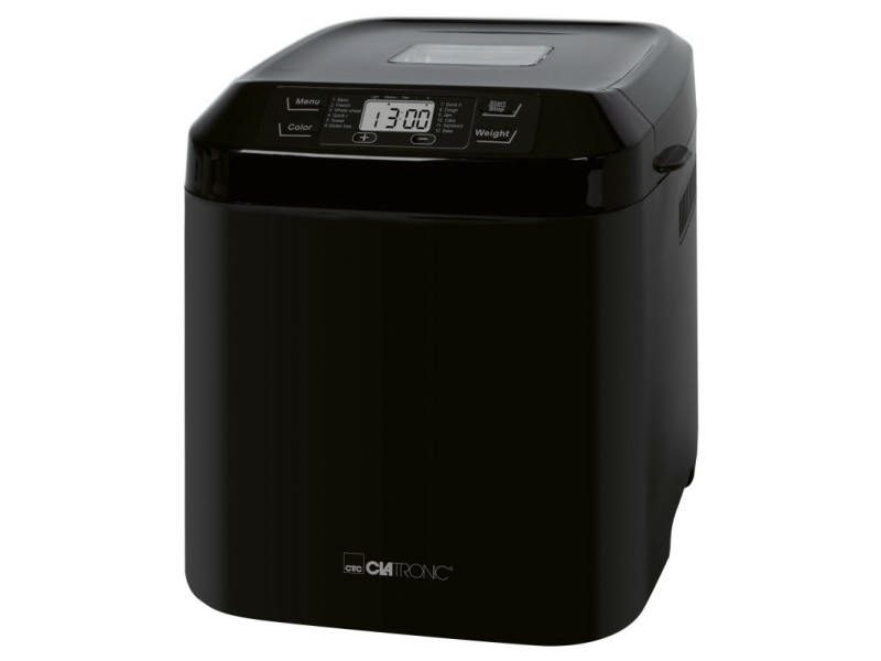 Clatronic BBA 3774, 1,5 kg, Tittfönster, Timer, Kontroll av färg på skorpan, Hålla sig varm funktion, 550 W | Köksapparater - Bröd & Rostat bröd - Bakmaskiner | GameStuff