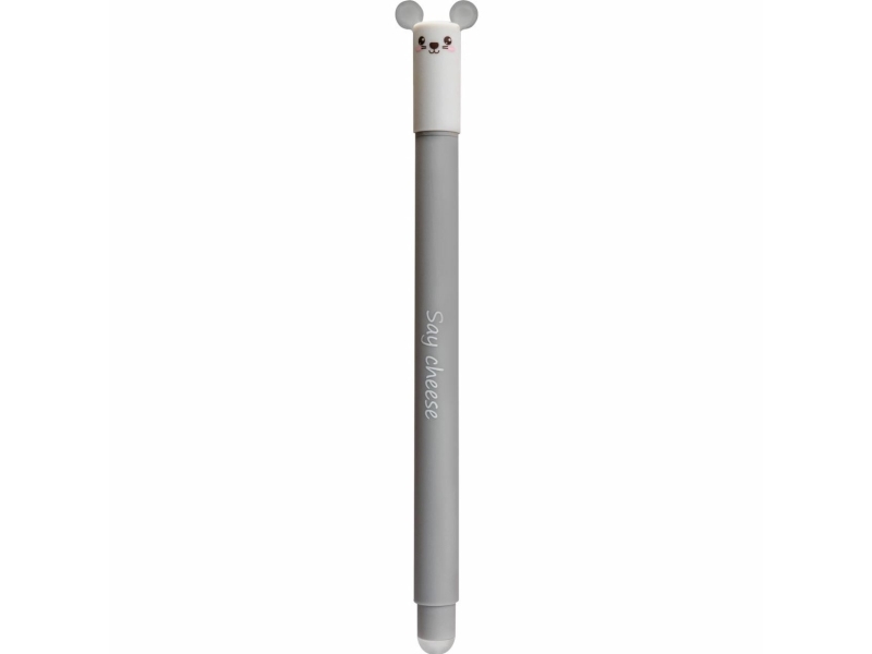 Eberhard Faber 582108, Verschlossener Gelschreiber, Grau, Kunststoff, 0,7 Mm, Rund, Beidhändig