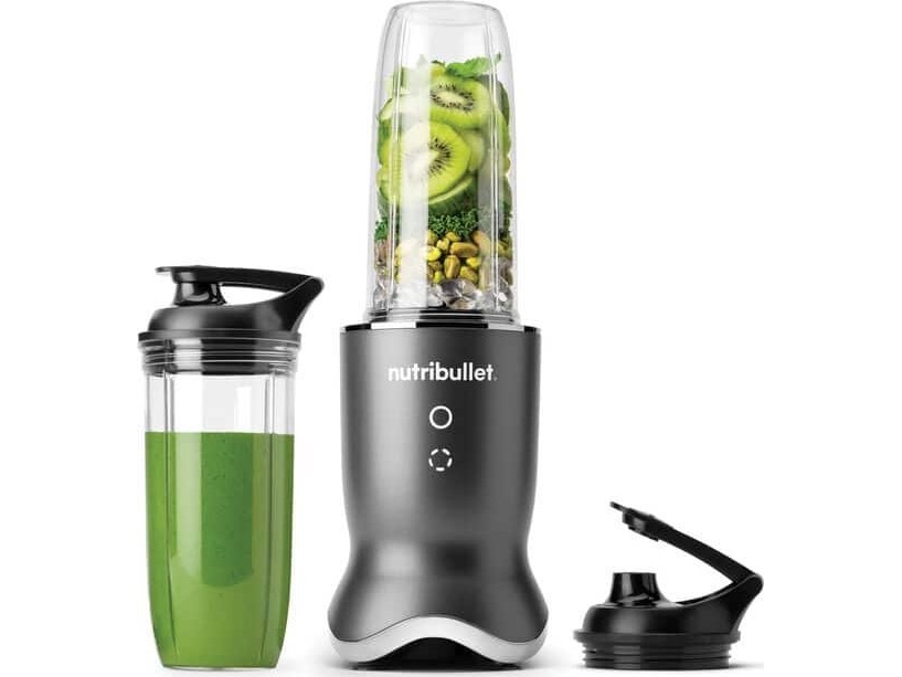 NutriBullet NB1206DGCC blender 0,9 L Bordplade blender 1200 W Sort, Transparent