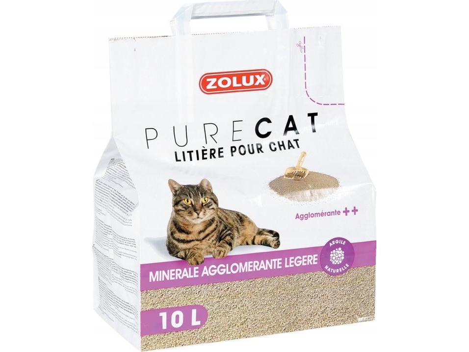 Zolux PureCat Natural kattsand 10 l