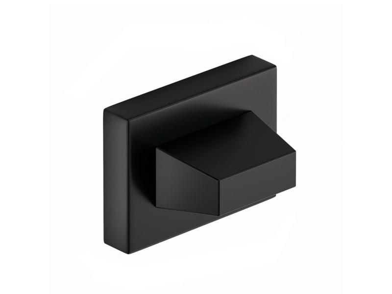 Metal_Bud WC door latch Metal-Bud CUBE RT, black