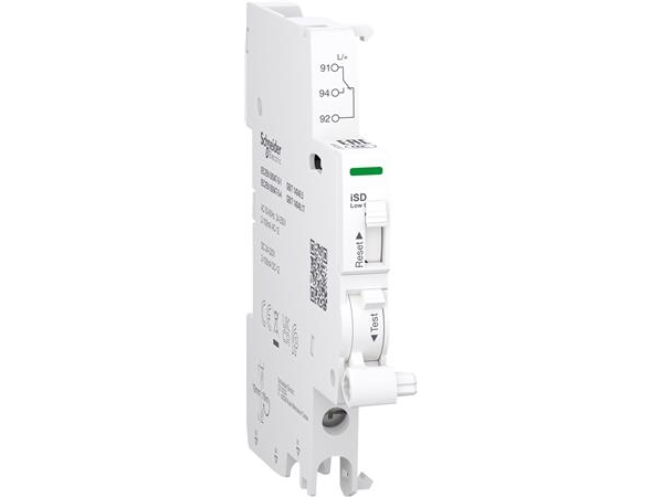 Schneider Electric Acti9 Alarmkontakt Iof 1Oc 2Ma Bis 100Ma Für Ic60 Rcbo, Ic40, Icv40 Schraubklemmenfuß, 24...230V Ac &Amp 24...220V Dc