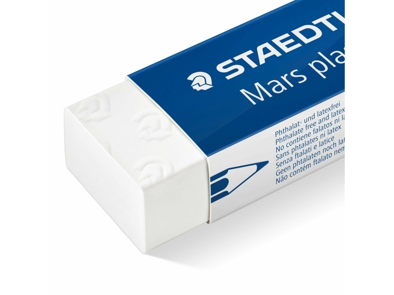 Staedtler Mars, Plast, Hvid, Kasse, 40 stk, Tyskland, Latex, Phthalat