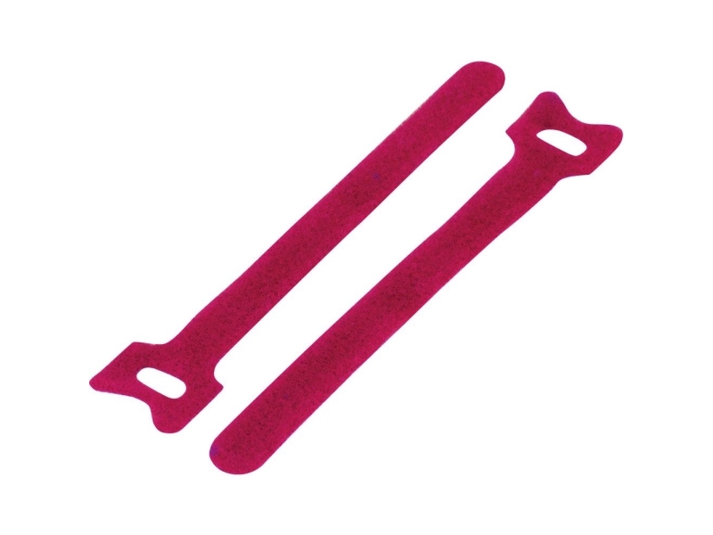 Tru Components Tc-12515092 Klettkabelbinder Für Die Montage Klettverschluss Statisches Schlaufenteil (L X B) 310 Mm X 16 Mm Rot 20 Stück