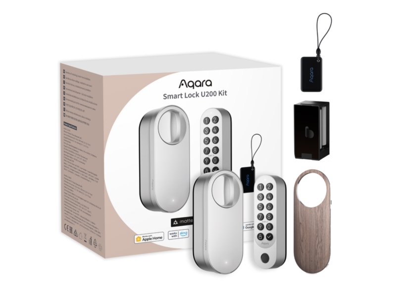 Aqara Smart Lock U200 Kit - Silver | Smarta hem - Märken - Aqara | GameStuff