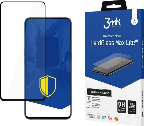 3Mk Oneplus Nord Ce 5G Black - 3Mk Hardglass Max Lite
