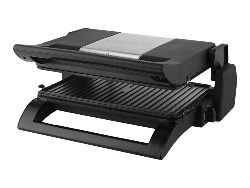 Princess 112536, Schwarz, Edelstahl, Kunststoff, Edelstahl, Tasten, 315 X 215 Mm, 1 M, 1500 W