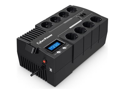 CyberPower BRICs II BR1200ELCD - UPS - AC 230 V - 720 Watt - 1200 VA - 5.5 At - USB - output-stikforbindelser: 8