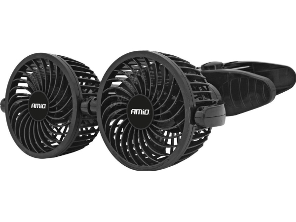 AMiO Autotuuletin kiinnikkeellä 24v amio-03013 amio-03013