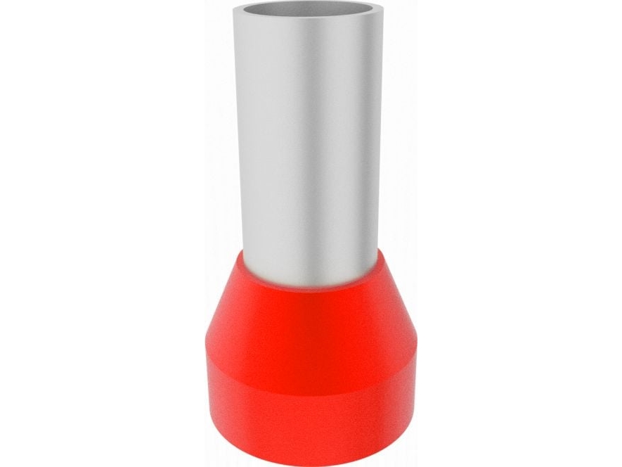 Elpromet 100Stk E10/12Mm Isoleret Muffeterminal 10Mm2 Rød E10-12 Elpromet 0286