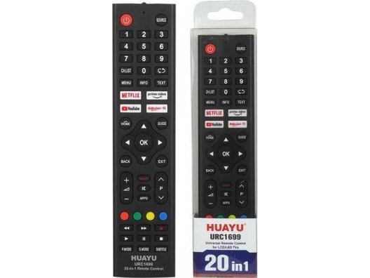 Vega Tv Remote Controller Til Lcd Tv 20W1 Urc1699 Smart, Netflix, Youtube (Lg, Sony, Samsung, Philips, Panasonic, Jvc, Beko, Thomson, Vestel, Grundig