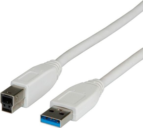 Kabel Usb Rbline Usb-A - Usb-B 1,8 M Szary (S3002)