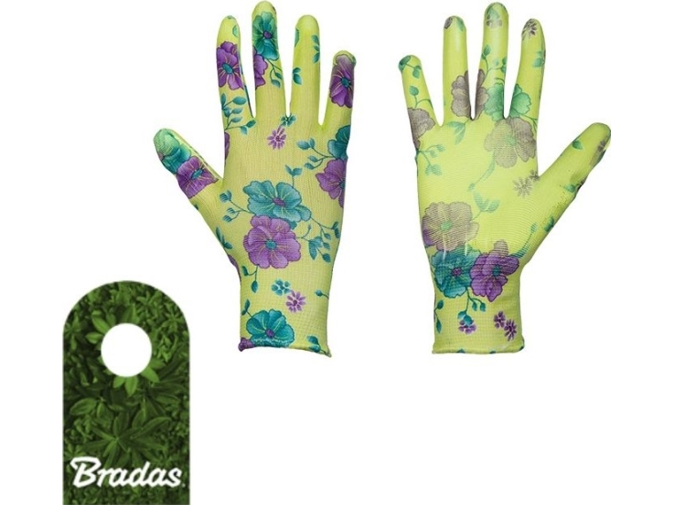 Bradas skyddshandskar PURE FLOXY i polyuretan storlek 6 BRADAS 9906 | Kläder & Säkerhet - Trädgårdskläder - Trädgårdshandskar | GameStuff