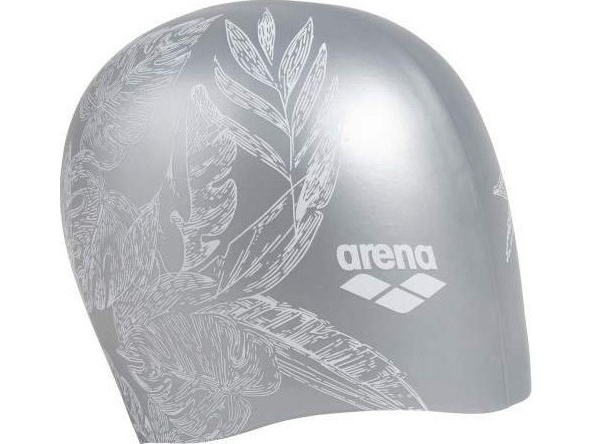 Arena Schwimmhaube Für Langes Haar Long Hair Silver