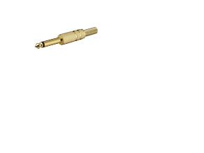 Goobay SM 63 KG, 6,35 mm, guld | EL Artiklar - Andra EL - Samlare dosor och församlingar | GameStuff