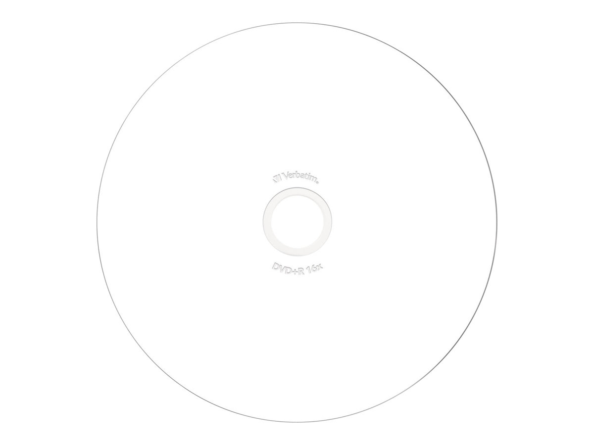 Verbatim DataLifePlus - 10 x DVD+R - 4.7 GB 16x - printbar overflade for ink jet - cd-boks