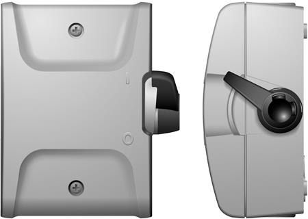 Sikkerhedsafbryder 3+N+PE, 16A, 7,5kW IP65 PUSH-IN klemmer, max 500VAC, ledningstværsnit 0,75..6mm² 4xM25, BxHxD = 107x129x62mm | Annan EL - Övriga artiklar | GameStuff