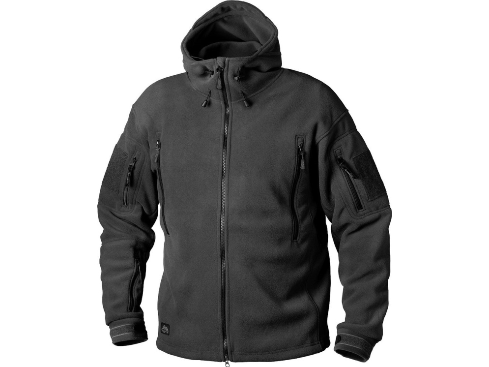 BLUZA HELIKON PATRIOT HEAVY FLEECE BLACK XL {BL-PAT-HF-01 XL}