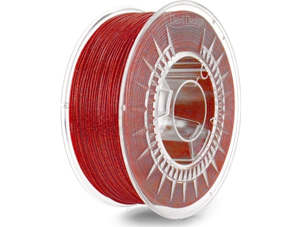 Devil Design Filament Devil Design PLA 1,75mm 1kg - Galaxy Red} | Skrivare - Bläck, toner & förbrukningsvaror - 3D-förbrukningsvaror | GameStuff