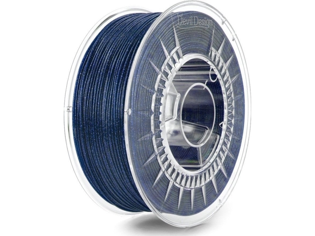 3D Plastikas Devil Design Pla 1.75Mm 1Kg - Galaxy Super Mėlyna