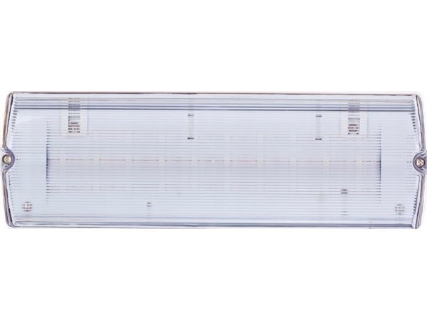 AWEX LED-hätävalaisinkotelo 1W 3h IP65 Ic. kaksikäyttöinen (ECL/1W/CSA/PT/CL)