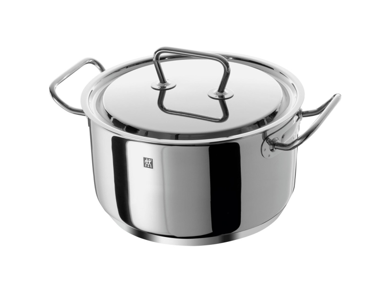 Zwilling Twin Classic Høj Gryde Med Låg - 6 Ltr