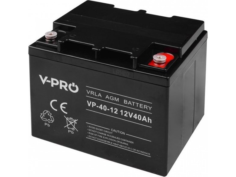 Batterie Volt Polska Agm Vpro 12V 40Ah
