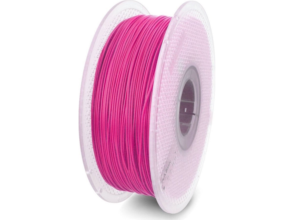 Bambulab Filament Pla Basic 1,75 Mm 1 Kg - Med Genanvendelig Spole - Magenta