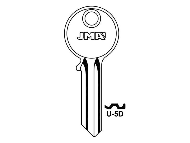 Jma Blank Key U-5D Univers Miscellaneous