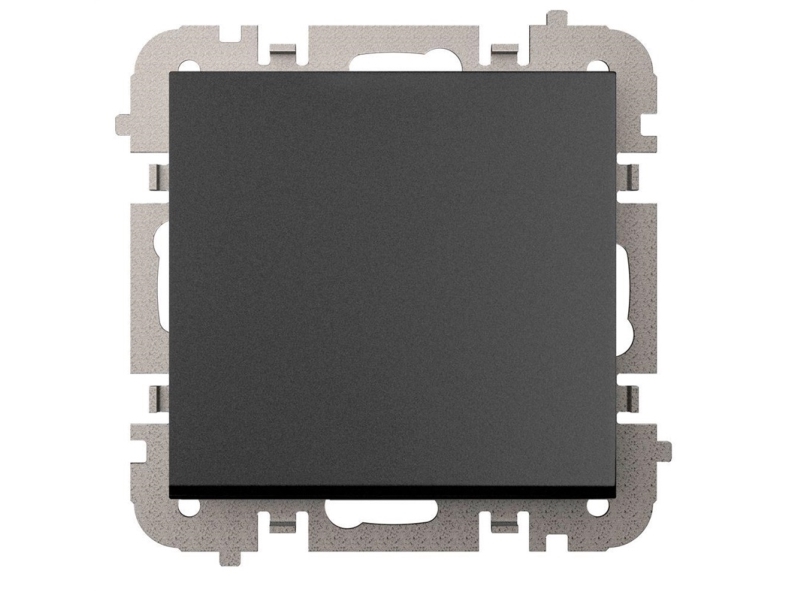 Elektroplast Single Pole Switch Black