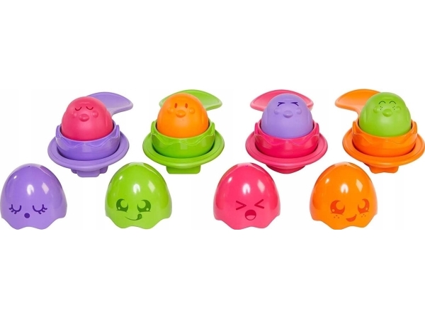 Tomy Pedagogisk Leksak Ägg Med Skedar 6m Tomy