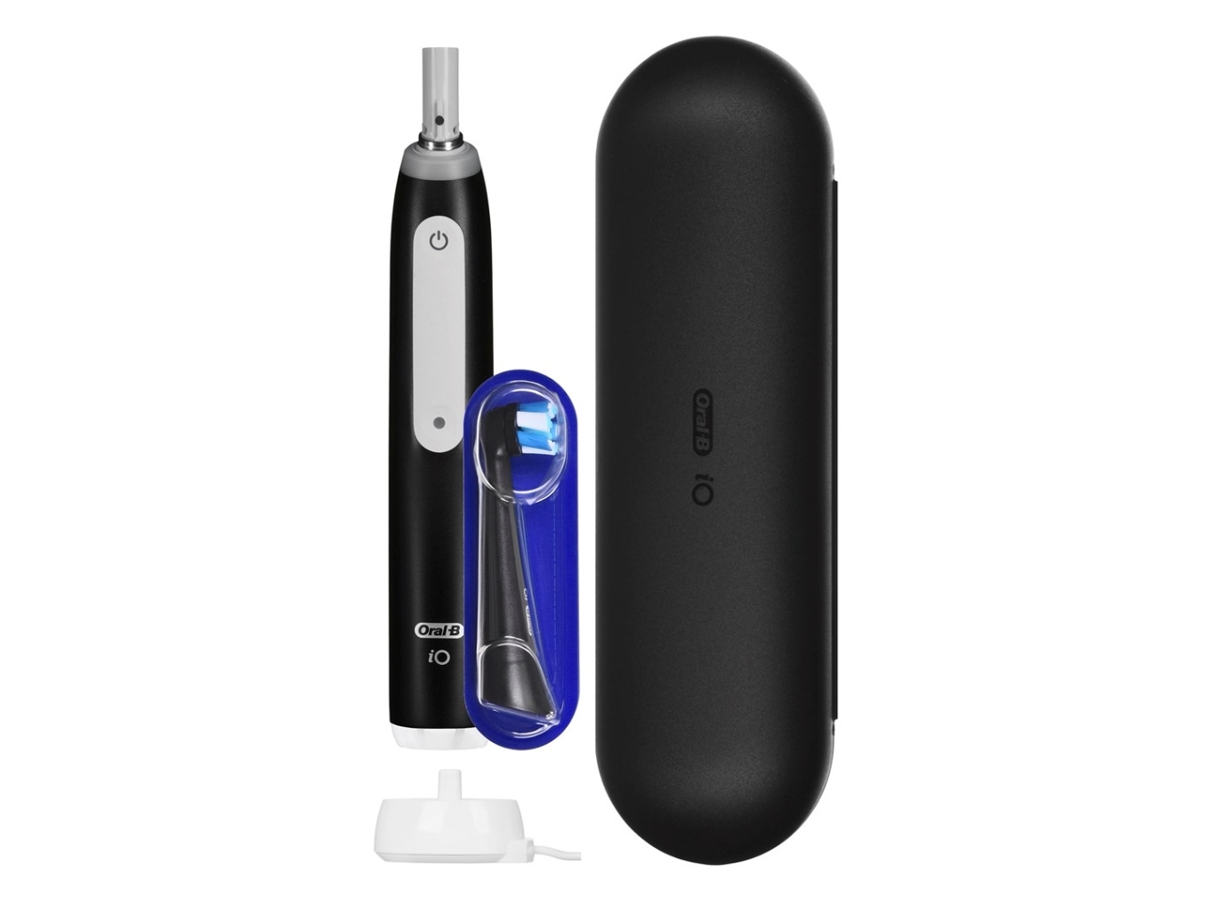Oral-B 8006540731536, Voksen, Roterende, Pulserende Tandbørste, Daglig Pleje, Sensitiv, Blegning, Sort, Hvid, 2 Min, Sort