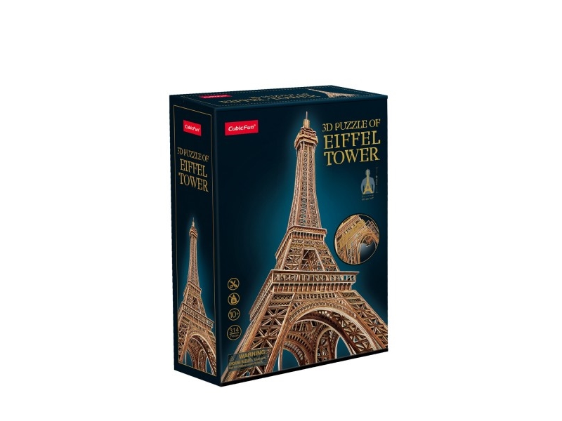 Cubic Fun 3D Puzzle 314 Teile Eiffelturm