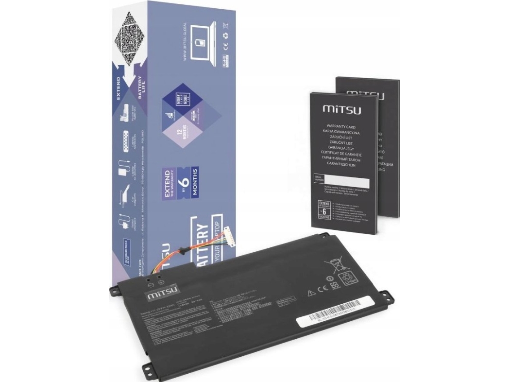 Mitsu Batteri B31n1912 / C31n1912 Til Asus E410ma L410ma