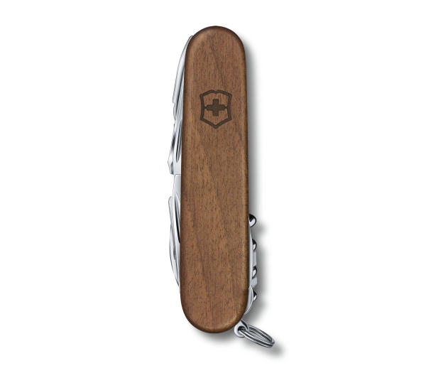 Victorinox 1.6791.63, Gleitgelenk-Messer, Multi-Tool-Messer, Speerspitze, Edelstahl, Walnuss, Braun