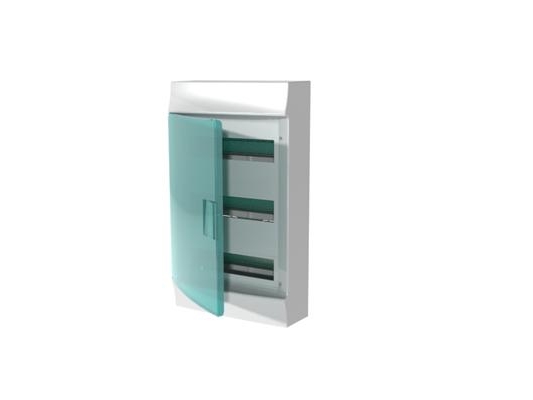 Modularer Verteilerschrank Mistral41w Aufputz 3X12 36M Ip41 63A Klasse Ii Transparente Tür N+Pe Schraube 41P18x12a 1Spe007717f0621
