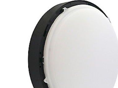 Palma Vægarmatur 12w Led Uden Front Cct Switch 3000k/4000k Mat Sort Rund Ip65