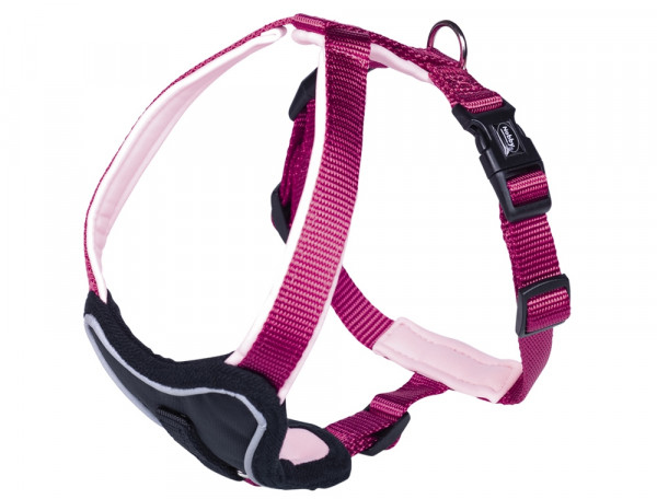 Nobby Nobby Comfort Preno Szelki L Różowe 60-75Cm