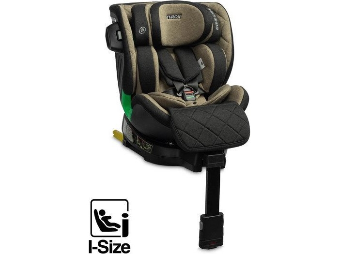 Bilbarnstol Caretero SEAT TUROX I-SIZE KHAKI (40-150) | Bilvård &amp; Biltillbehör - Bilens Interiörutrustning - Bilstolar | GameStuff