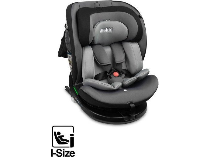 Autonistuin Caretero MOKKI I-KOKO HARMAA (40-150)
