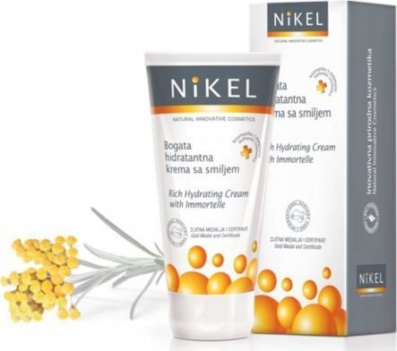 Nikel Rich Moisturising Creme Med Immortelle Flower Extract 50 Ml