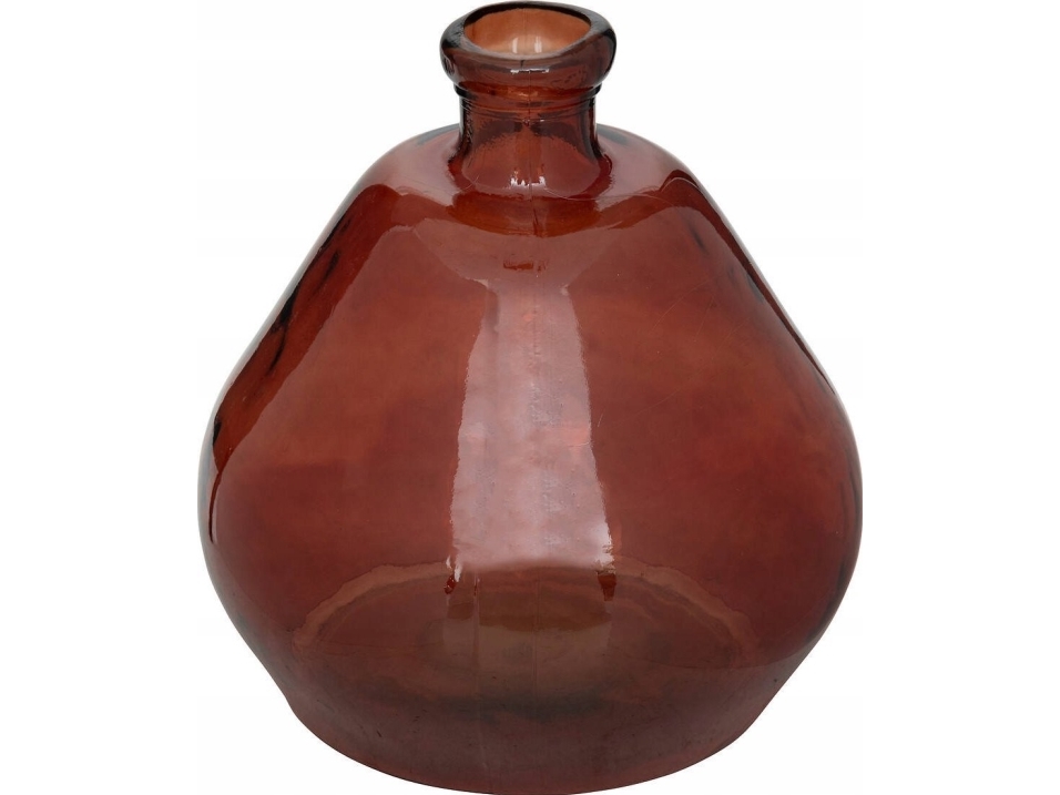 Atmosphera Stor rund vase i genbrugsglas ULY, Ø 45 cm