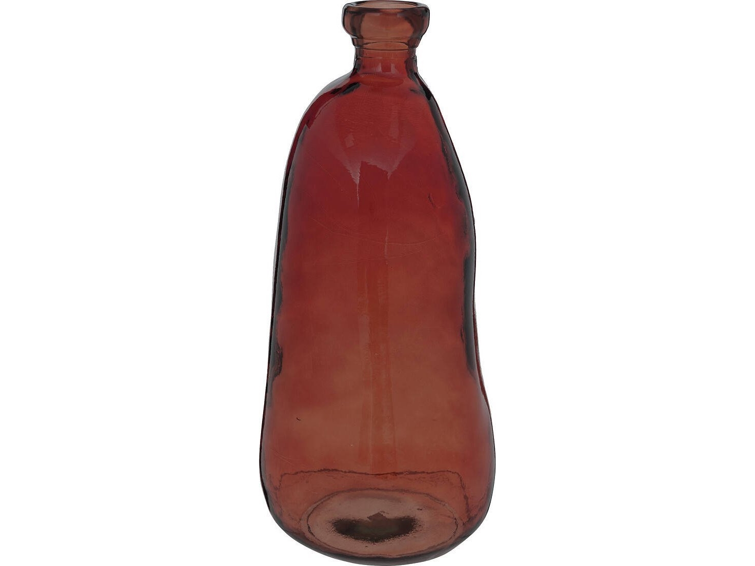 Atmosphera Große Vase Aus Recyceltem Glas Uly, 51 Cm