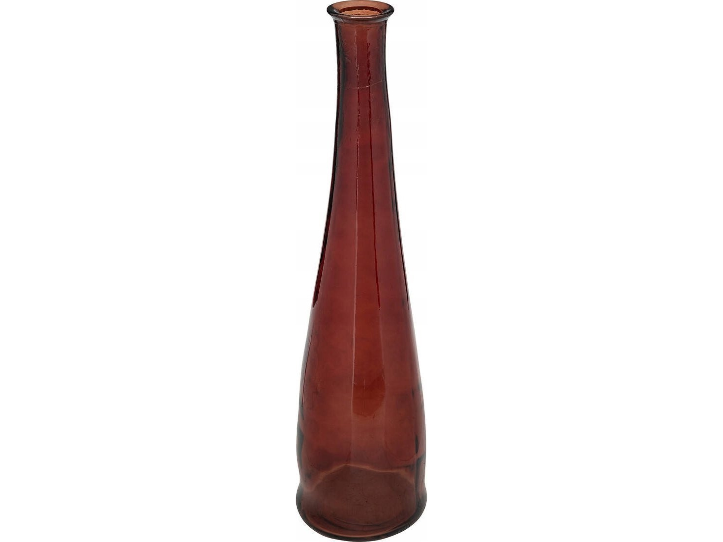 Atmosphera Schlanke Vase Aus Recyceltem Glas Uly, 80 Cm